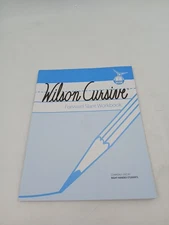 Wilson Cursive Forward Slant Workbook brand new Upper and Lower Case