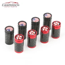 4pcs Aluminum Car Tire Valve Caps Tyre Valve Stem Cover Air Dust Wheel Rim Cap