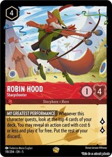 Lorcana TCG- Robin Hood - Sharpshooter  5 - 118/204 NM Legendary