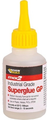 Everbuild CYN50 Superglue Industrial Utilisation General 50 g