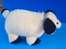 Vintage 1986 GUND Woolie Fleece Easter Lamb Sheep with Ringing Bell EUC 