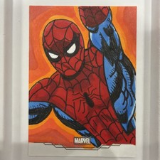 Marketplace image: 2025 Topps Chrome Marvel Studios Spider-Man Sketch Card 1/1 Jason Montoya