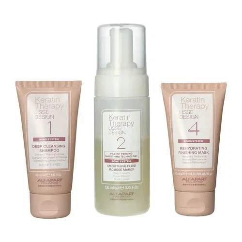 Alfaparf Lisse Design Keratin Therapy Smoothing Treatment Kit Express - Immagine 2 di 3