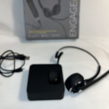 Jabra Engage 50 II TypeA Wired Headphones Blk 5099-299-2219 DoubleEar Incomplete