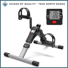 Portable Exercise Bike for Strengthening Arms and Legs with Adjustable Tension