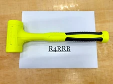 Snap-on Tools USA HI-VIZ 32oz 900g Soft Grip Soft Face Dead Blow Hammer HBFE32HV