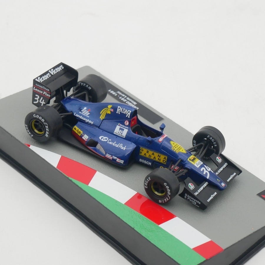 1/43「Ｆ１　モデナ・ランボ（モデナ291）1991アメリカGP」レジンキット Amazon | ロム特注 BBR 1/43 チーム モデナ F1 ランボルギーニ