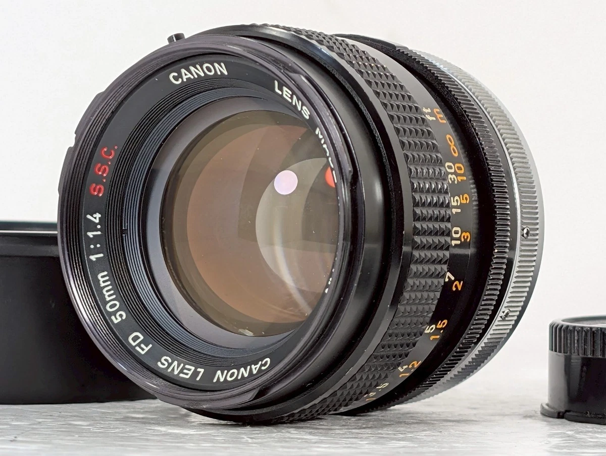 Canon FD 50mm f/1.4 Camera Lenses for sale | eBay
