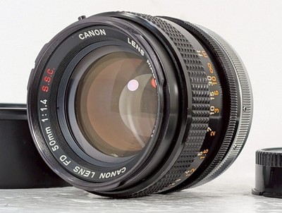 [Exc+5] Canon FD 50mm f/1.4 S.S.C. SSC MF Standard Objektiv aus JAPAN