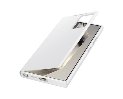Samsung Smart View Wallet Case for Galaxy S24 Ultra (EF-ZS928) COLOR WHITE