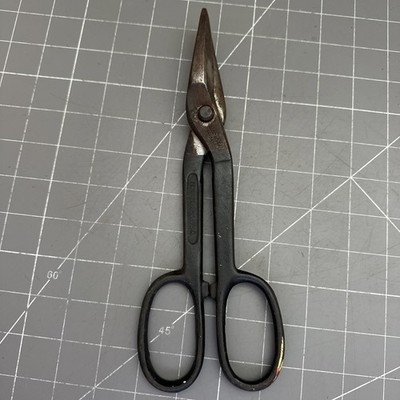 Vintage Stanley 14-541 Aviation Snips Cut Shears Steel 10  Made In USA