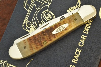 CASE XX USA 1 DOT 1989 PRETTY BONE PREMIUM COPPERHEAD KNIFE
