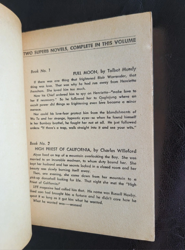 High Priest Of California Charles Willeford Royal Giant 20 True 1st Walter Popp - Image 4 of 4