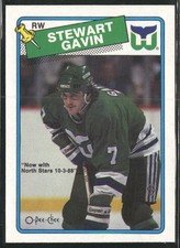 1988-89 O-Pee-Chee Stewart Gavin #217 Minnesota North Stars