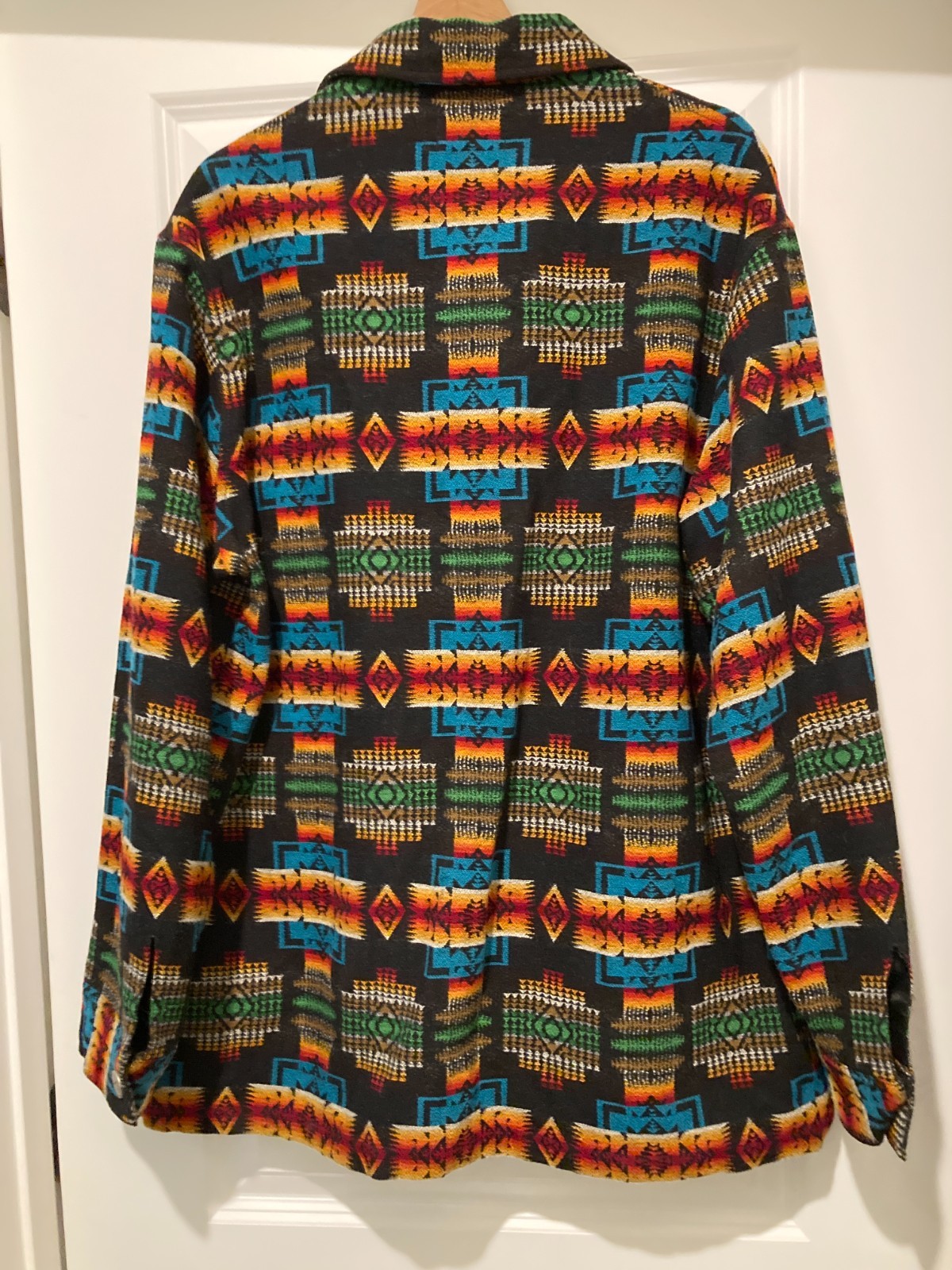 Pendleton Wool Jacket Black Chief Joseph Mens Lar… - image 2