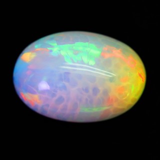 Peine de miel 12 98 quilates patrón color extremo juego semi negro Welo ópalo ¡GEMA PREMIUM!