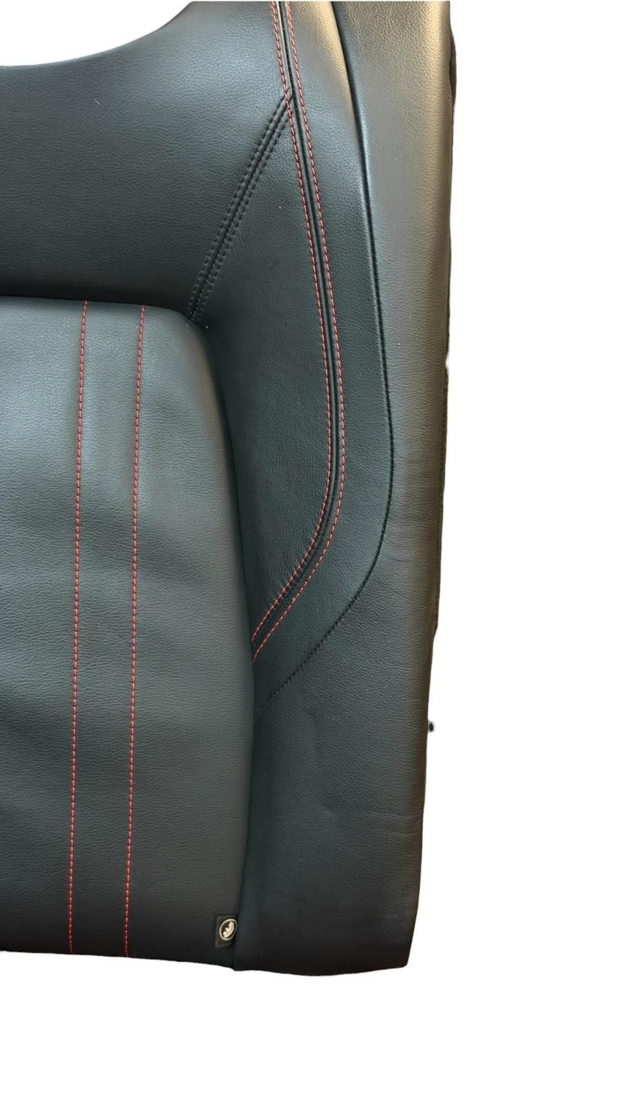 2016 MASERATI GHIBLI S REAR RIGHT LEATHER SEAT UPPER CUSHION OEM BLACK
