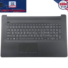 New For HP 17-BY 17-CA L48409-001 Palmrest Backlit Keyboard 73H1 PTP Touchpad US