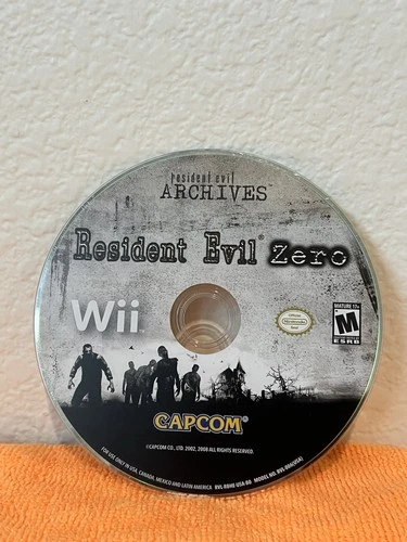 Resident Evil Archives: Resident Evil Zero (Nintendo Wii, 2009) DISC ONLY!