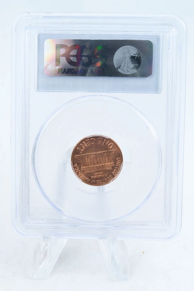 1971-D PCGS MS66RD Lincoln Memorial Cent Business Strike 1C - Image 2 of 2