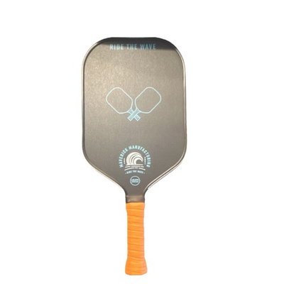 #ad #ad Brand New Never Used Black Max Grit carbon fiber pickleball paddle orange grip $29.99