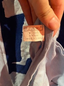 Sega Saturn Vintage T-Shirt Sushiro Anime Game Blue 90s Used