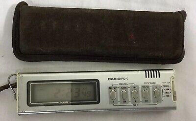 Vintage Casio PQ-7 Alarm Clock | eBay