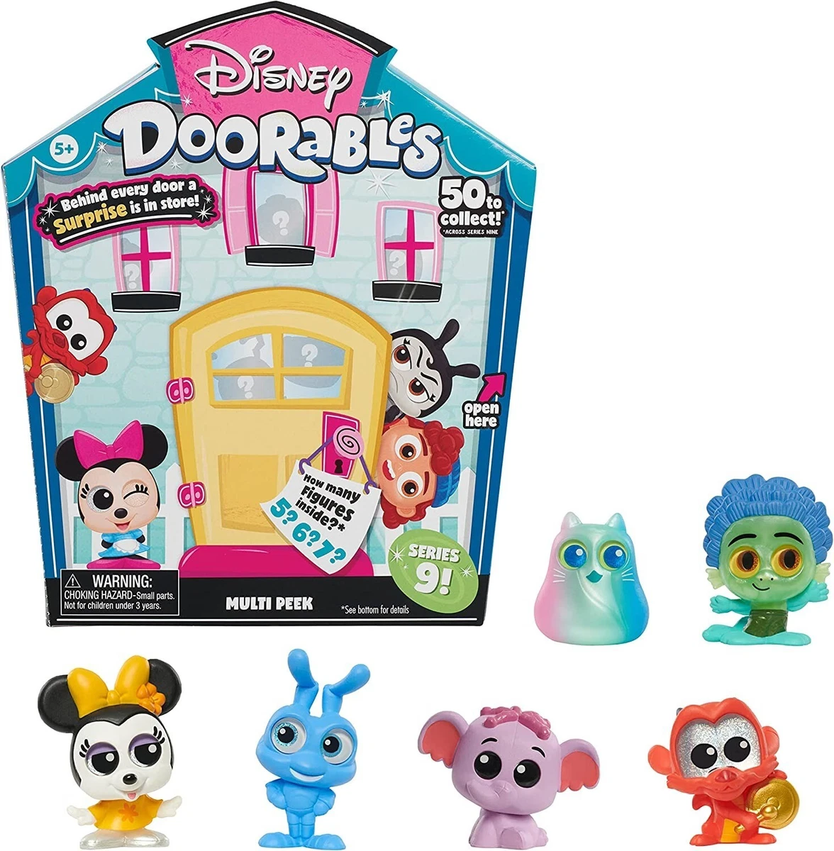 Disney Doorables Multi Peek Series 9, Collectible Blind Bag Figures - New  2023