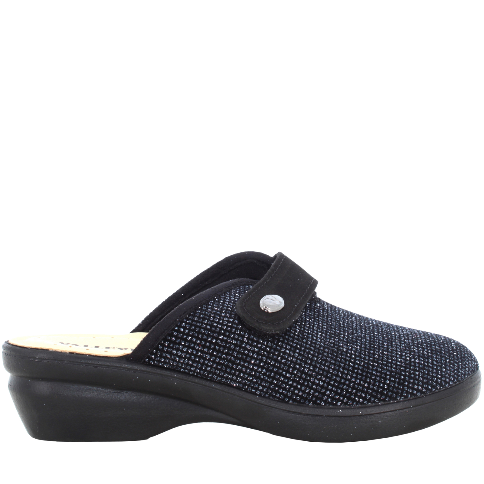 Валлеверде A24g Damenhausschuhe 25232 SCHWARZ