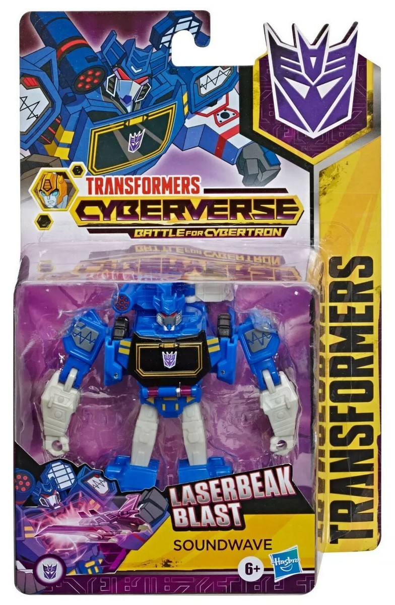 2018 Transformers Cyberverse Adventures Warrior Soundwave