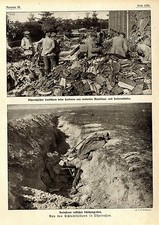 Historische Aufnahmen von den Schlachtfeldern in Ostpreu&szlig;en 1.WK von 1914