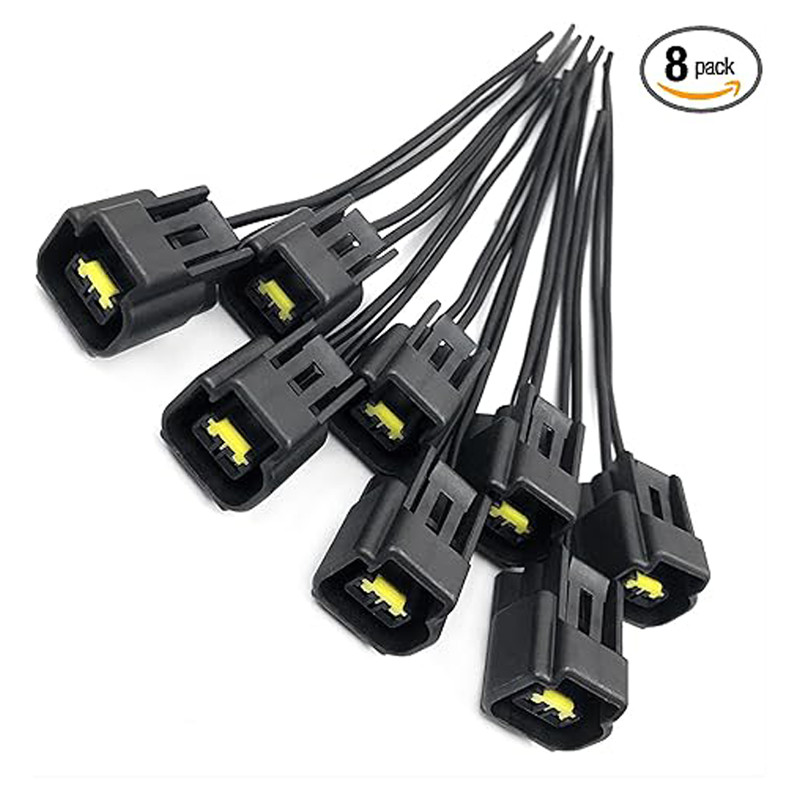 8Pc Ignition Coil Connector Plug Harness For Ford 4.6L 5.4L 6.8L Lincoln Mazda P