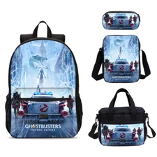 Ghostbusters Movie No Ghost Kids School Backpacks Cooler Lunch Bag Pen Bag Lot