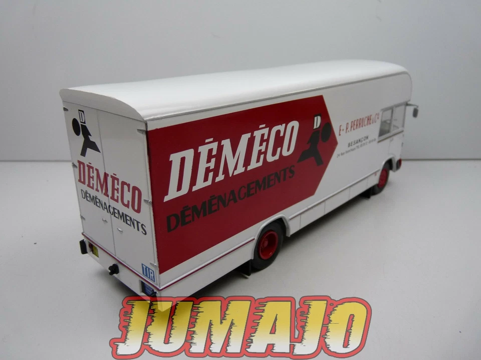 BER2 CAMIONS 1/43 Hachette IXO BERLIET GBK75 Déménagement Déméco - Photo 3/4