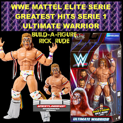 WWE MATTEL ELITE SURVIVOR SERIE 2022 ULTIMATE WARRIOR WRESTLING FIGUR RAW BASIC