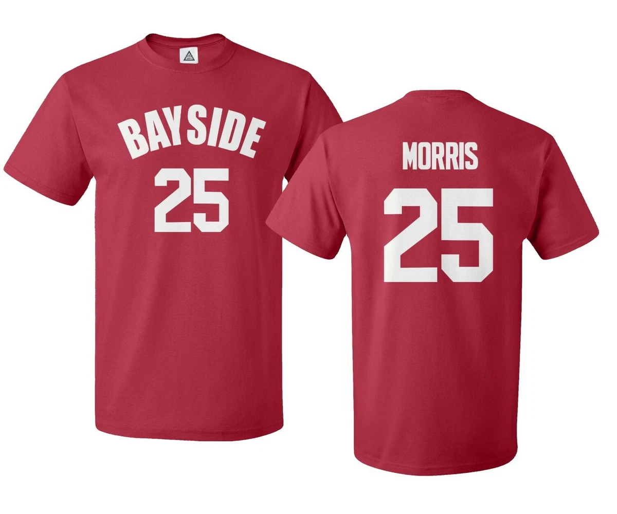 Zack morris bayside store basketball jersey