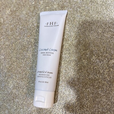 FHF Farmhouse Natural - Organic Coconut Shea Butter Hand Creme
