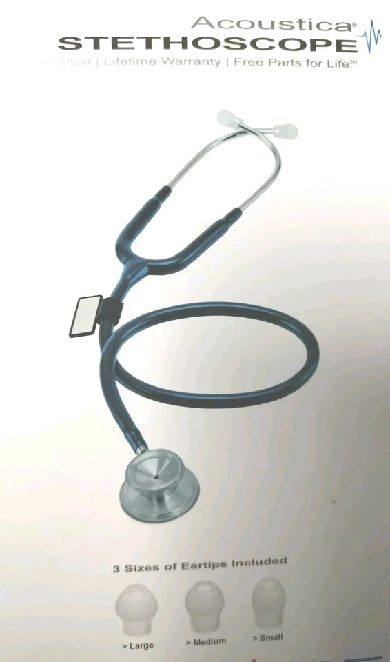 Acoustica leichtes Stethoskop für Ärzte, Krankenschwestern, Erwachsene,... - Bild 2 von 2