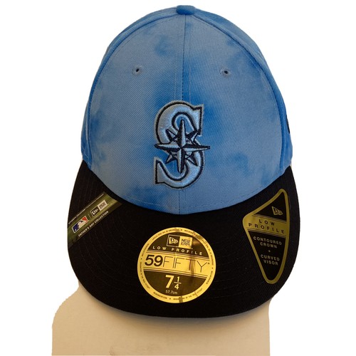 Blue Seattle Mariners Fitted Cap 