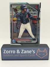 ADRIEL RADNEY  2024 Bowman Draft - Chrome  REFRACTOR #BDC-136 Diamondbacks