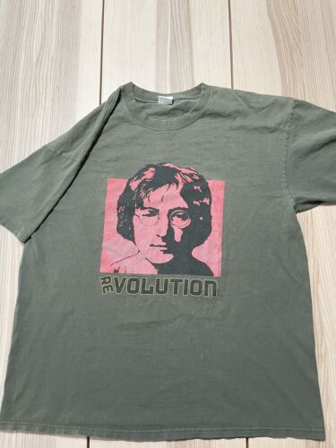 Vintage John Lennon Revolution Peace Sign Shirt - image 1