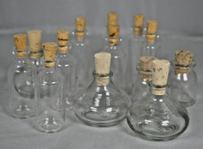 Kleine Glas Fl&auml;schchen Kork GastGeschenke Hochzeit Larp Alchemie Phiole Trank