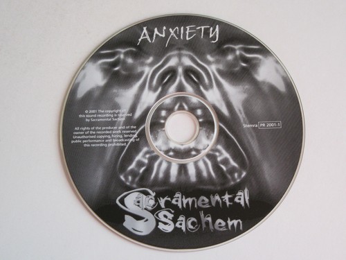 SACRAMENTAL SACHEM Anxiety CD 2001 MEGA RARE OOP GREAT THRASH ORIG 1st PRESS!!! - Imagen 8 de 10