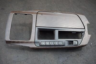 Center Console Cupholder Bezel Trim Panel Wood OEM 673005401 Maserati Levante