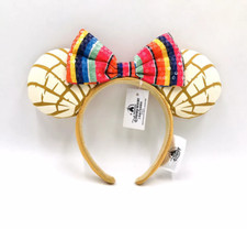 Disney Parks 2022 Minnie Ears Mexican Pan Dulce Concha Kids Gift Girl Headband