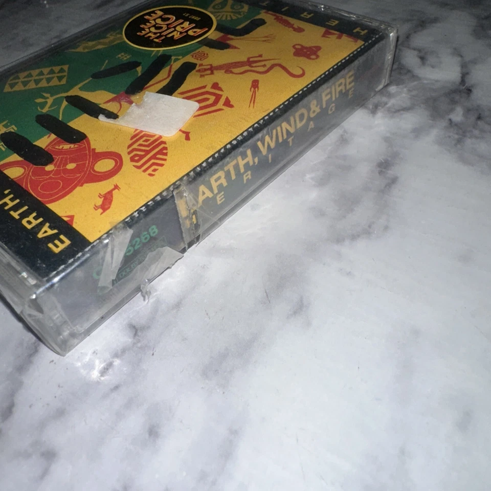 Earth, Wind & Fire: Heritage Music Cassette Tape 1990 Columbia Records - Image 3 of 3