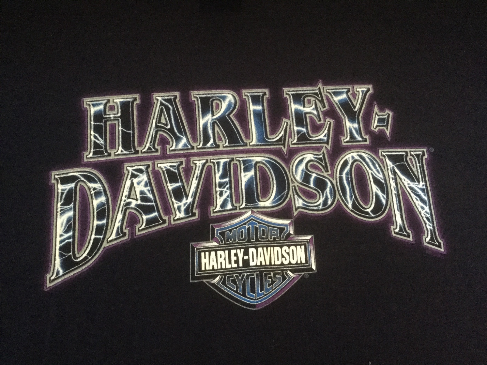 Pre Owned Mens L Harley Davidson Black Parryville, Pa. TShirt. See