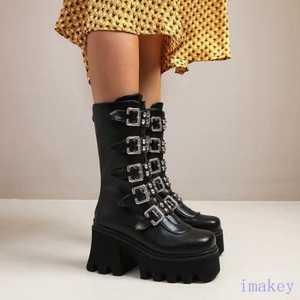 goth winter boots