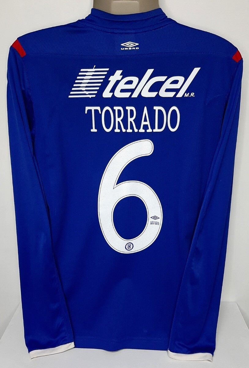 UMBRO メキシコ代表 サッカーシャツ UMBRO CRUZ AZUL MEXICO LS LONG 2011 TORRADO S ORIGINAL