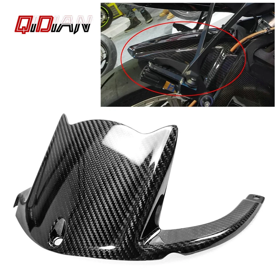 Carbon Fiber Rear Fender Fairings For KAWASAKI Ninja ZX10R ZX10RR 2011-2025 Foto 2 de 4